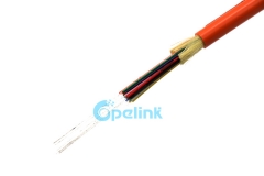 Cabo de fibra óptica de distribuição, cabo de fibra óptica multimodo interno, cabo multi-fibra óptica GJPFJV