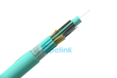 Cabo de fibra óptica de 12-144cores, cabo de fibra óptica de distribuição interna multifibra, cabo óptico de cabeamento multifuncional