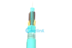 Cabo de fibra óptica de 12-144cores, cabo de fibra óptica de distribuição interna multifibra, cabo óptico de cabeamento multifuncional