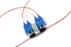 2X2 Optical Switch, Fast Switching Speed Mechanical Fiber Optic Switch OSW, Singlemode SC/UPC