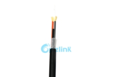 GYFJH Duplex Round Far Transmission Fibre Optical Cable, FTTA / RRH Fiber Optic Cable, Round Optical Cable for Base cabeamento