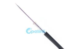 Cabo de fibra óptica Aeral Flat FTTH Drop, GYFXTY-FL Cabo de fibra de tubo solto central GYFXTY-FL, cabo Flat Drop autoportante para FTTH