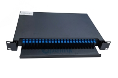 24 porta de distribuição óptica armação de rack montagem odf