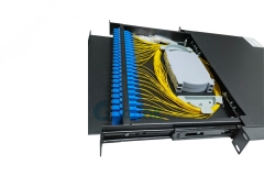 24 porta de distribuição óptica armação de rack montagem odf