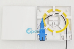ATB Subscriber Terminal Box, 86-Type FTTH Wall Mounted Fiber Faceplate (Caixa de terminal de assinante ATB, placa de fibra montada na parede FTTH do tipo 86)