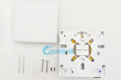 ATB Subscriber Terminal Box, 86-Type FTTH Wall Mounted Fiber Faceplate (Caixa de terminal de assinante ATB, placa de fibra montada na parede FTTH do tipo 86)