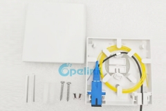 ATB Subscriber Terminal Box, 86-Type FTTH Wall Mounted Fiber Faceplate (Caixa de terminal de assinante ATB, placa de fibra montada na parede FTTH do tipo 86)