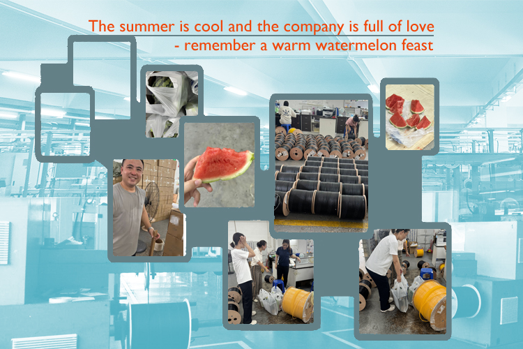 The summer is cool and the company is full of love - remember a warm watermelon feast