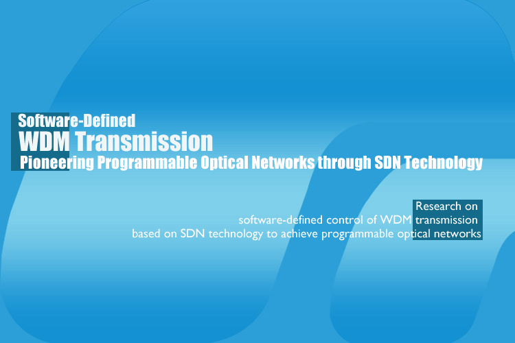 Software-Defined WDM Transmission: Pioneering Programmable Optical Networks through SDN Technology