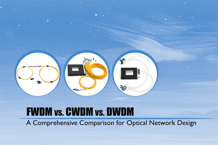 FWDM vs. CWDM vs. DWDM: Una comparación completa para el diseño de redes ópticas