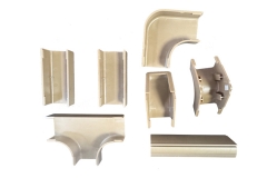 wiring duct raceways - inside corner raceway adapters, 0.87in or 1.38in
