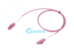 LC LC Duplex Patch Cord OM4 | High-Speed Multimode Fiber Patch Cord