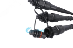 Terminal de divisor flexible 1x8 PLC, Mini FST con conector impermeable endurecido