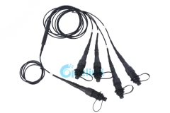 Terminal de divisor flexible 1x4 PLC, Mini FST con conector impermeable endurecido