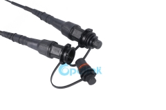 Terminal de divisor flexible 1x4 PLC, Mini FST con conector impermeable endurecido