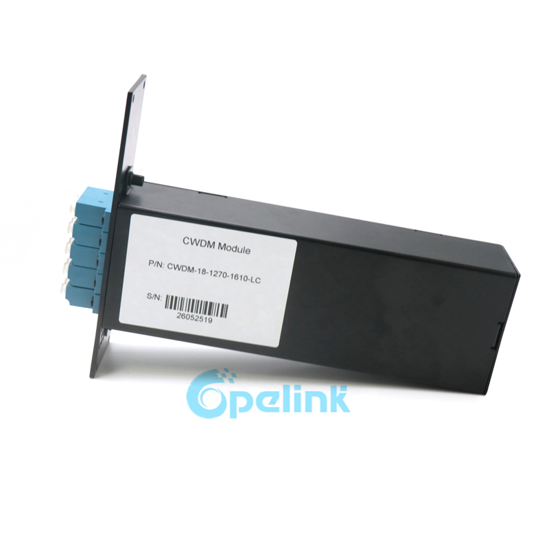 MetalShield CWDM-18CH | Industrial Metal Housing CWDM Module | 18-Channel MUX/DEMUX | Opelink