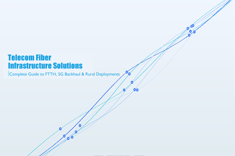 Telecom Fiber Infrastructure Solutions | FTTH, 5G & Rural