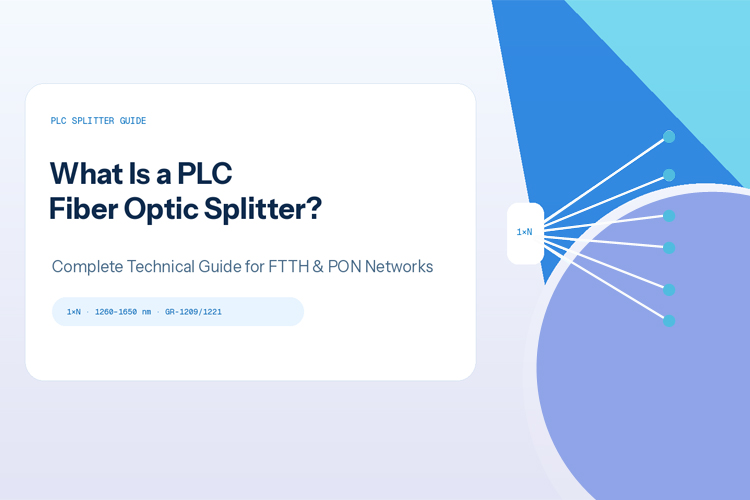 Что такое волоконно-оптический сплиттер plc?