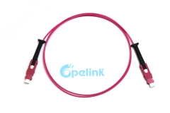 Fiber Optic Patch Cord, SN/PC-SN/PC, Duplex OM4, 1.6mm LSZH, VSFF Assemblies