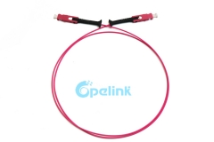 Fiber Optic Patch Cord, SN/PC-SN/PC, Duplex OM4, 1.6mm LSZH, VSFF Assemblies
