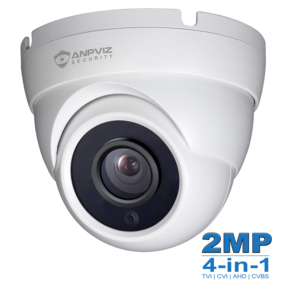 CASPERi 1080P CCTV HD Dome Camera 4in1 Night vision 30M High Quality 3.6mm Lens 