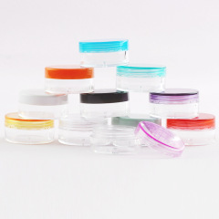 Cosmetic Empty Jar Pot Eyeshadow Lip Balm Face Cream Sample Container