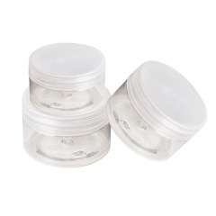 Travel Face Cream Lotion Cosmetic Container Refillable Bottles Plastic Empty Makeup Jar Pot