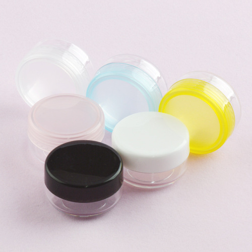 Cosmetic Empty Jar Pot Eyeshadow Lip Balm Face Cream Sample Container