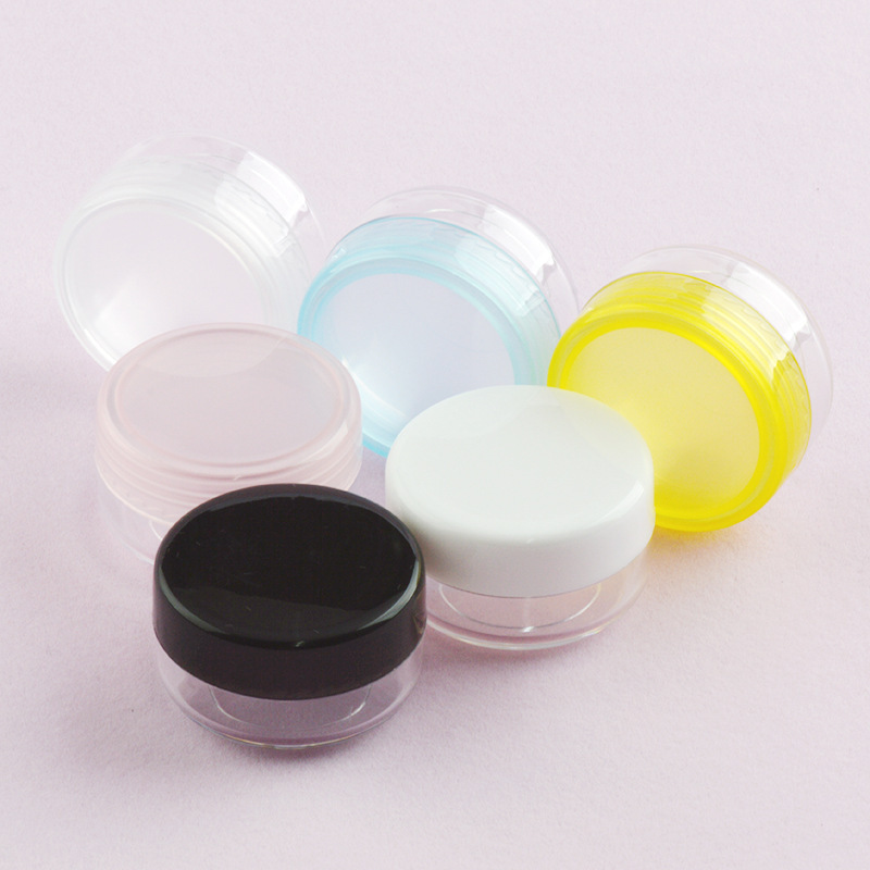 Cosmetic Empty Jar Pot Eyeshadow Lip Balm Face Cream Sample Container