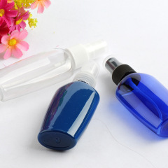Portable small Transparent Plastic Empty Spray Bottle Refillable Bottle