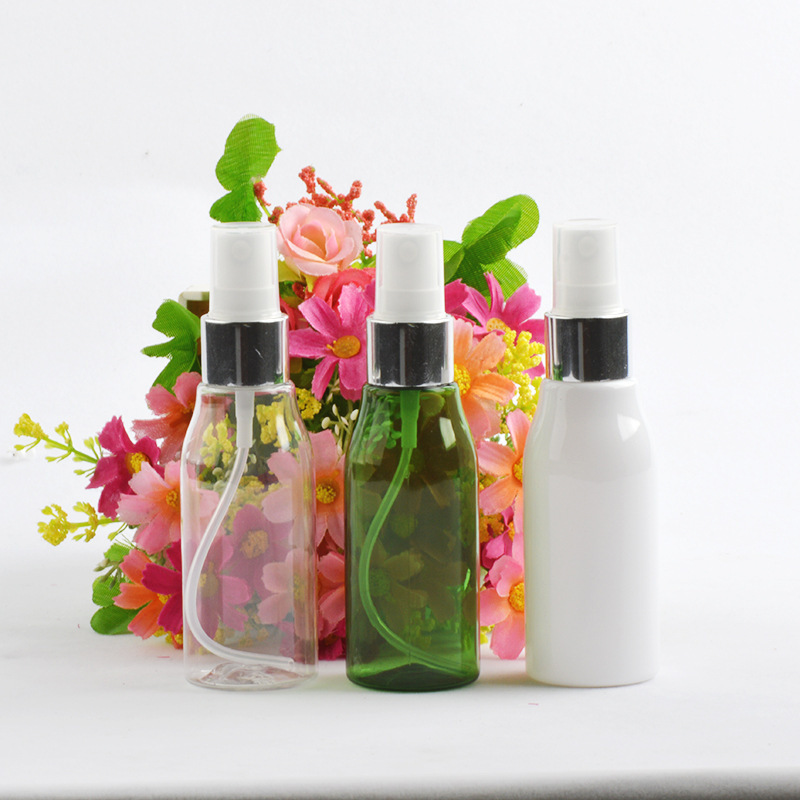Portable Plastic Spray Bottle 60ml Atomizer Pot Fine Mist Sprayer Bottles Hair Hairdressing Tools