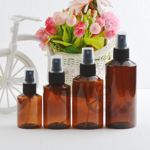 50/100/150/200ml sloping shoulder pet bottle Cosmetic spray bottle for personal care travel bottle