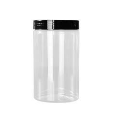 Clear Plastic Jar Lids Empty Cosmetic Containers Makeup Travel Cearm Bottle Jar