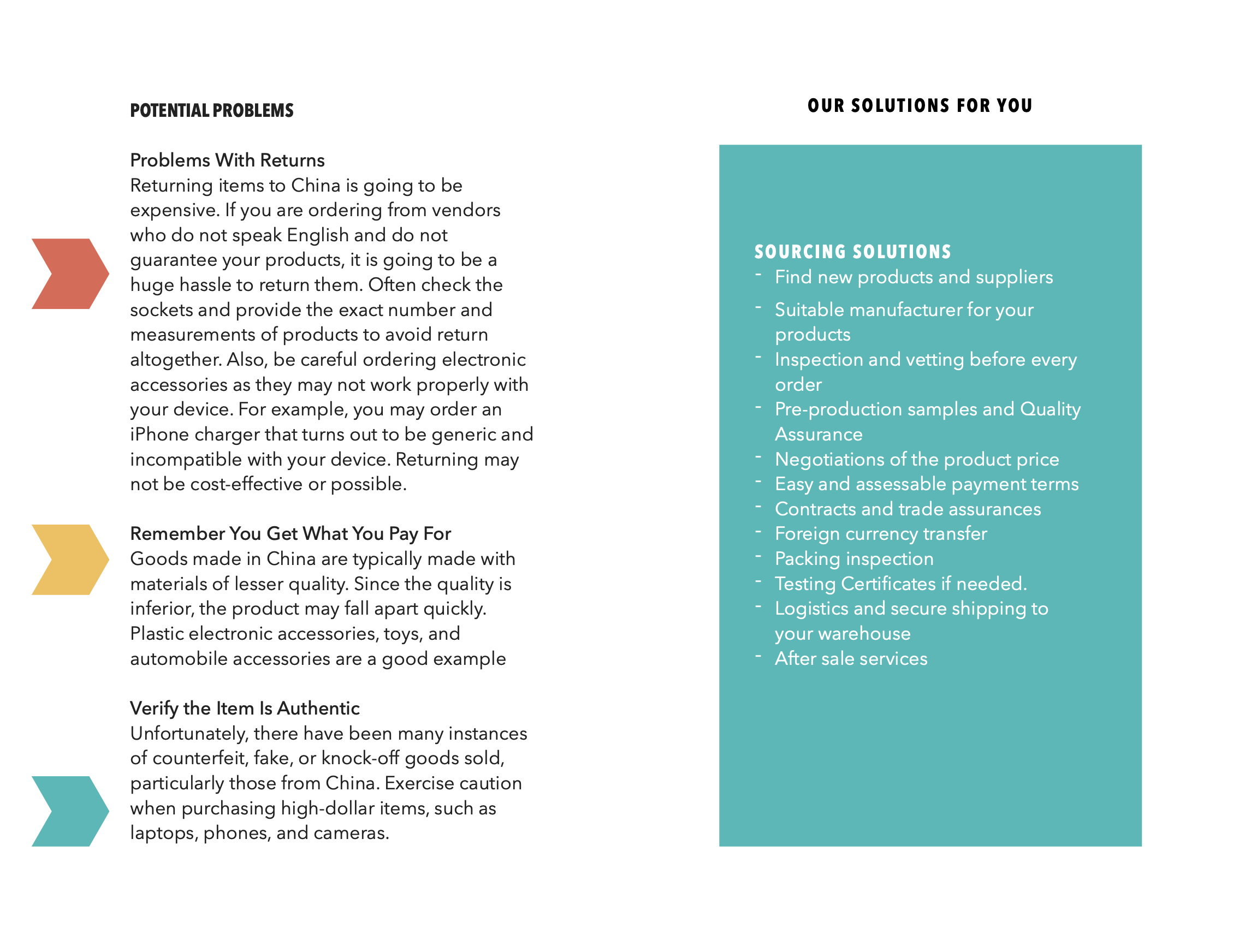 Electronic products from China