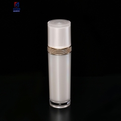 Gold Pearl Acrylic Set Bottle 30/50/100/120ml Lotion Pump Bottle, 30/50G Acrylic Cream Jar