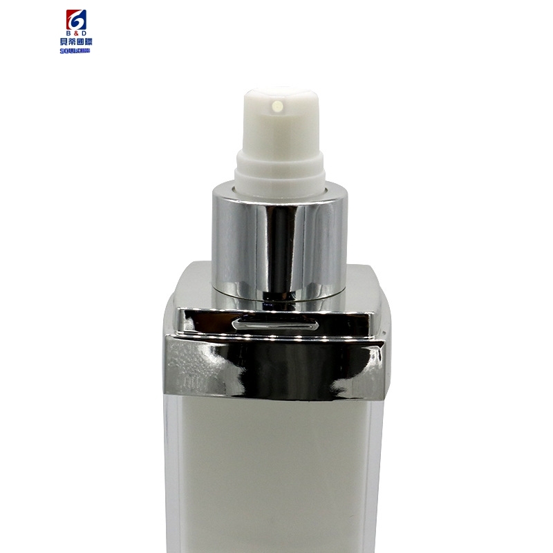 Black Cap Acrylic Set Bottle 100ML Lotion Bottle, 30/50G Cream Bottle