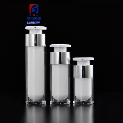 Acrylic Vacuum Snap Bottle 15/30/50ML