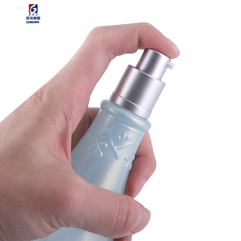 120ml Acrylic Lotion Bottle Diamond Lid