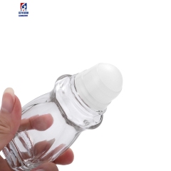 50ml Glass Ball Bearing Essence Oil Bottle