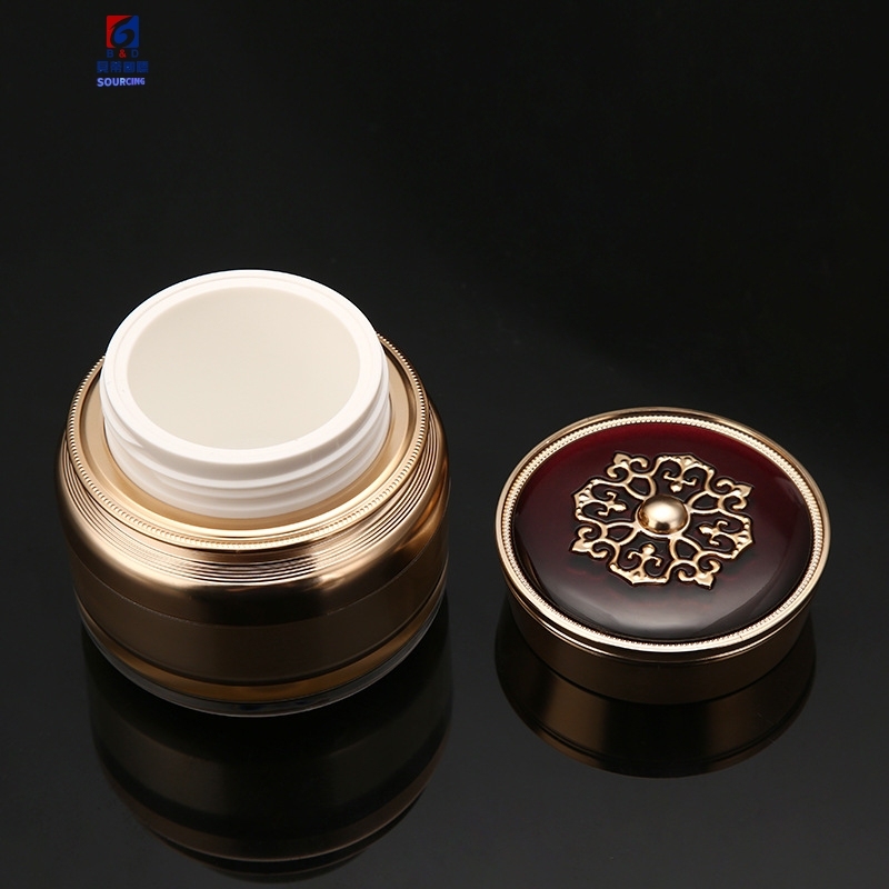 High-grade Acrylic Set Bottle 120ml Lotion Pump Bottle, 30/50G Acrylic Cream Jar