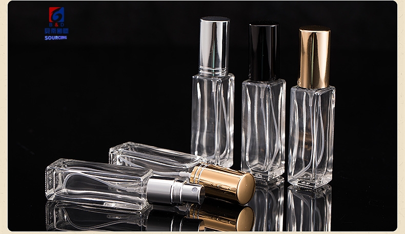 10ml Square Perfumes Bottle