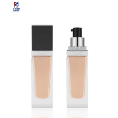 30ml Glass Square Foundation Bottle