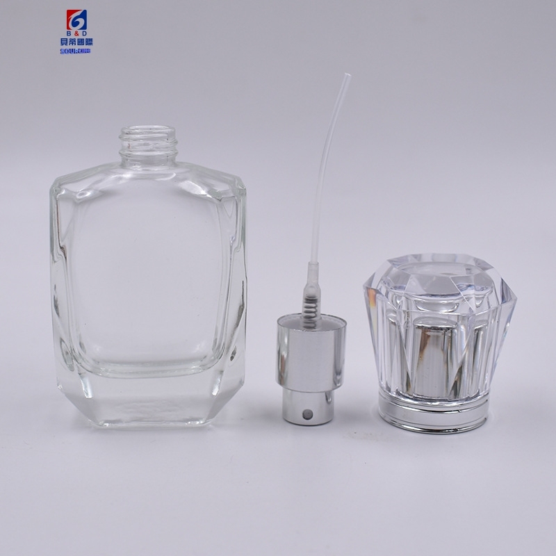 30ML Glass Spary Bottle Acrylic Cover