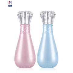 120ml Acrylic Lotion Bottle Diamond Lid