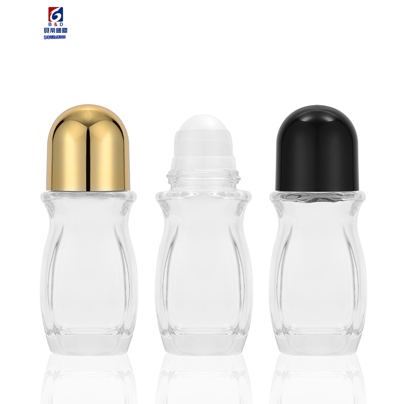 50ml Glass Ball Bearing Essence Oil Bottle