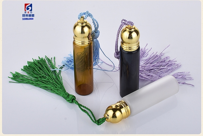 10ml Glass Ball Bearimg Bottle Wheatear