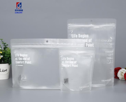 Transparent PVC Self-sealing Plastic Bag