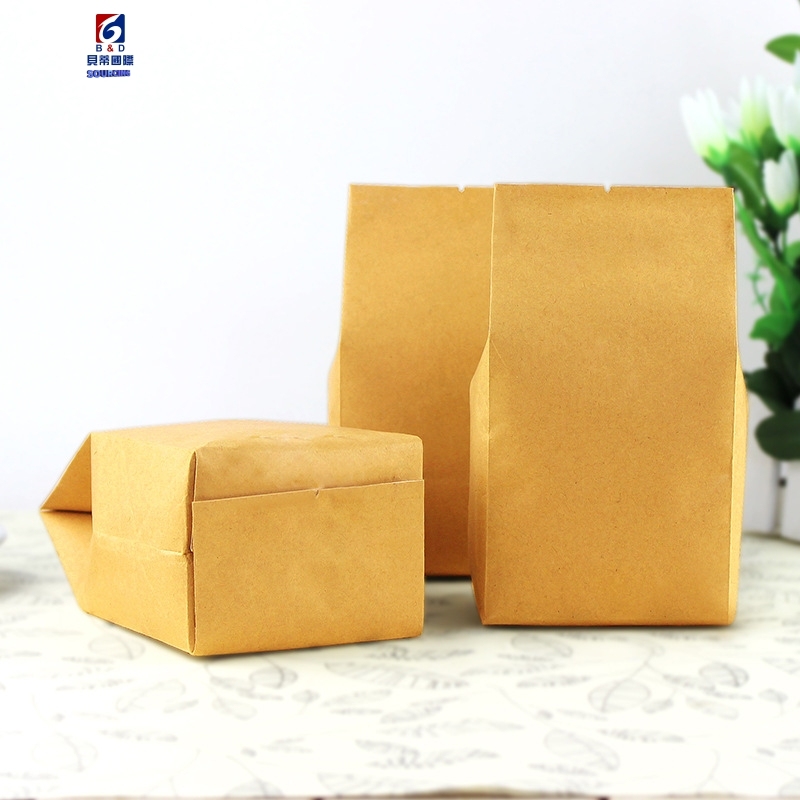 9*22+7 Tea kraft paper organ bag packaging bag food compound sealing bag