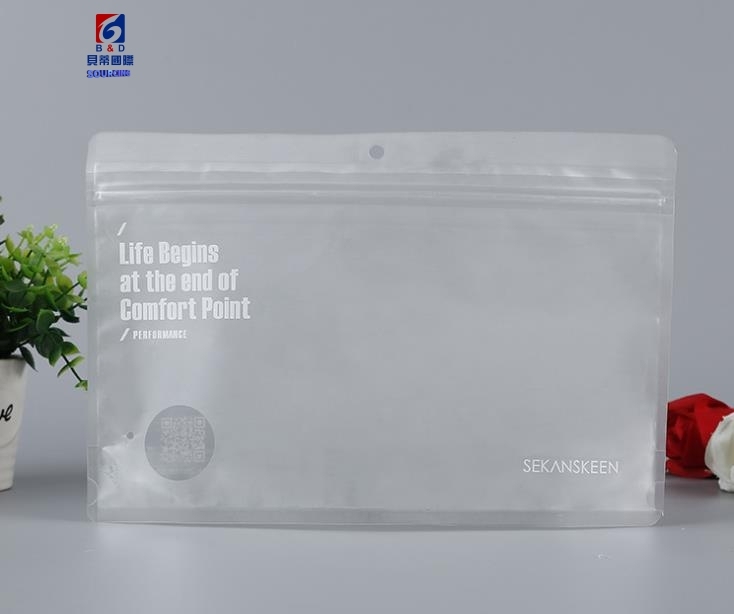 Transparent PVC Self-sealing Plastic Bag