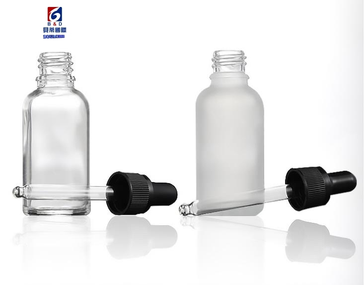 5/10/15/20/30/50/100ml Frosted Thick-walled Glass Oil Bottle